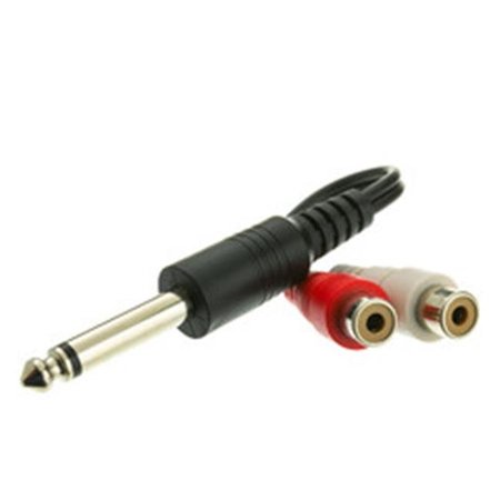 CABLE WHOLESALE Cable Wholesale 30ST-STFF 3.5 mm Female to Female Stereo Coupler & Gender Changer 30ST-STFF